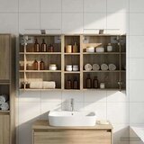  Komplet omaric za kopalnico 3 pcs 106 x 16 x 62,5 cm, (5000245803) | Shoptok.si