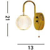 XXXL stenska led-svetilka allure //3000 k// | Shoptok.si