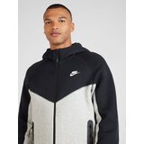 Nike Jopa na zadrgo 'TCH FLC' temno siva / črna / bela | Shoptok.si