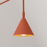 Sollux SL.1701 - zidna lampa nox 1xE14/10W/230V narandžasta | Eponuda.com