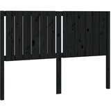 Maison Chic posteljno vzglavje - vzglavna omarica - nočna omarica črno 145,5x4x100 cm trdna borovina, (21706369) | Shoptok.si