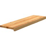 vidaXL Podloge za stopnice 4 kosi rjave 90x25x2 cm trdna hrastovina | Shoptok.si