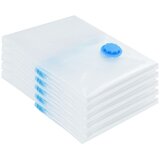 vidaXL Vreća za vakuumsko putovanje Bijela Plastika 70 x 50 cm | shoptok.hr