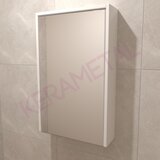 Kerametal SNOW WHITE KN-50 GORNJI ORMARIĆ SA OGLEDALOM | ePonuda.com
