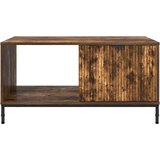  Kava Stol Dimljeni hrast 90 x 49 x 46 cm Konstruirano drvo | shoptok.hr