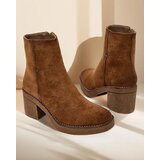 Resti Eco-suede women's ankle boots on a stiletto heel Egrios | shoptok.hr