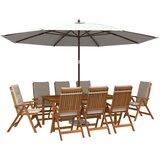  9-dijelni vrtni blagovaonski set 9 kom. Prirodna | shoptok.hr