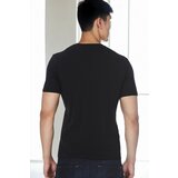 Dewberry T9568 V-NECK MEN'S T-SHIRT-BLACK | shoptok.hr