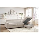 Bobochic Paris Krem sklopiva kutna garnitura od samta (promjenjiva) Monaco – | shoptok.hr