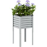 vidaXL Vrtna sadilica 45x45x88 cm od pocinčanog čelika Cijene