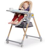 Kinderkraft LASTREE hranilica 2u1, s drvenim nogama | shoptok.hr