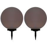 vidaXL Vanjske solarne LED svjetiljke 2 kom kuglaste 50 cm RGB Cijene