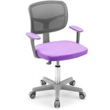 Costway Višinsko nastavljiv vrtljivi stol za otroke, (5000006540) | Shoptok.si