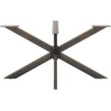  Noge blagovaonskog stola u obliku pauka crne 150x78x(72-73) cm čelik | shoptok.hr