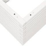  Vrtna sadilica bijela 110x60x45,5 cm od masivne borovine | Eponuda.com