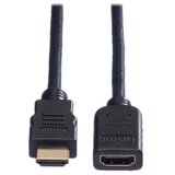 Value HDMI podaljšek HDMI-A vtič\, HDMI-A vtičnica 5.00 m črna 11.99.5577 #####4K UHD\, zaščiten HDMI kabel, (20417208) Cene