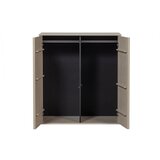 vtwonen Kremno bela modularna garderobna omara iz masivnega bora 400x200 cm Daily – | Shoptok.si