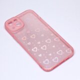  Torbica heart color imd za iphone 14 plus 6.7 roze Cene