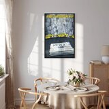  Slika - Metropolis (1 Part) Vertical 40x60 U crnom drvenom okviru | shoptok.hr