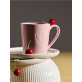 Sinsay Keramička šalica s motivom srca | shoptok.hr