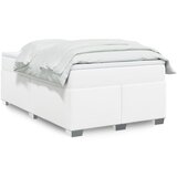 Maison Chic Box spring postelja - Vzmetna postelja z vzmetnico bel 120x190 cm umetno usnje SL23774, (21891195) | Shoptok.si