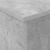  Polica za časopise s policom Betonski sivi 70 x 41 x 96 cm | Eponuda.com
