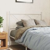  Metalno uzglavlje bijelo 100 cm | shoptok.hr