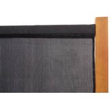 Sobna pregrada s 3 panela crna 210 x 180 cm | shoptok.hr