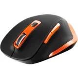 Canyon MW-14 2.4Ghz wireless mouse, with 6 buttons,dpi 800/1200/1600/2000/2400,Battery:AAA*2 pcs , Black-Orange119.6*81.1*43.3mm86.8g