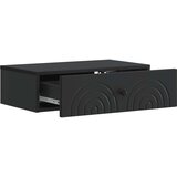 Stolna Stenska stranska miza Črna 59 x 34,5 x 17 cm Inženirski les, (5000232410) | Shoptok.si