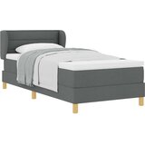  s opruga kutije Tamno siva 90 x 190 cm tkanina | shoptok.hr