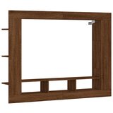 Maison Chic TV omarica - TV stojalo - Televizijska omarica rjavi hrast 152x22x113 cm inženirski les, (21699302) Cene
