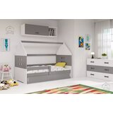 BMS Group Otroška postelja Domi-1 - 80x160 cm - grafit/grafit | Shoptok.si