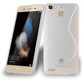 Cadorabo Case, združljiv s Huawei v pol prozorni - zaščitni pokrov iz fleksibilnega silikona TPU, (20590124) | Shoptok.si