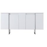 Hanah home komoda luxe white silver | ePonuda.com