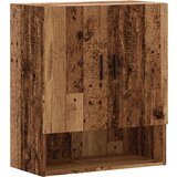 vidaXL Stenska omarica Old Wood 60x31x70 cm Inženirski les | Shoptok.si