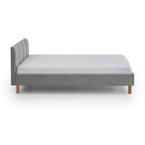 Meise Möbel Siva oblazinjena postelja brez letvenega dna 120x200 cm Joker – | Shoptok.si