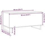 vidaXL Stolić za kavu boja staro drvo 90x44,5x45 cm konstruiranog drva | shoptok.hr