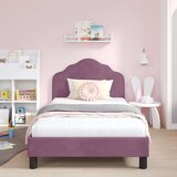  za djecu s uzglavljem Ljubičasta 80 x 200 cm Baršun | shoptok.hr