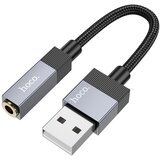  Adapter AUX USB A (muski) na Jack 3,5 mm (zenski) Hoco UPA32D crni | Eponuda.com
