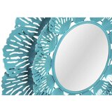  Zidno ogledalo DKD Home Decor Plava Bijela Koraljni Mediteran 60 x 7 x 60 cm (2 kom.) (2 Dijelovi) | shoptok.hr