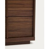 Kave Home Rjava komoda v orehovem dekorju 100x78x50 cm Onix – | Shoptok.si