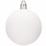  Set božićnih kuglica 3–6 cm – 101 komad, bijele | shoptok.hr