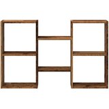  Zidna polica boja staro drvo 96x18x60 cm konstruirano drvo | shoptok.hr
