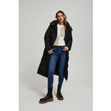 Marisse Quilted Hooded Jacket Black | ePonuda.com