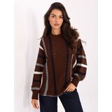 Factory Price Sweater-IT-SW-93115.13-brown | Shoptok.si