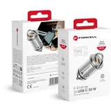 F-ENERGY mini avtopolnilec 2 x Type C PD30W
