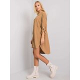 Italy Moda Dress-DHJ-SK-13938.02P-dark beige | shoptok.hr
