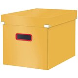 Leitz Škatla za shranjevanje Cosy s pokrovom, 320 x 310 x 360 mm, rumena Cene