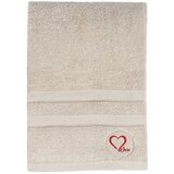 Foutastic Bež pamučan ručnik od frotira 70x140 cm Love – | shoptok.hr